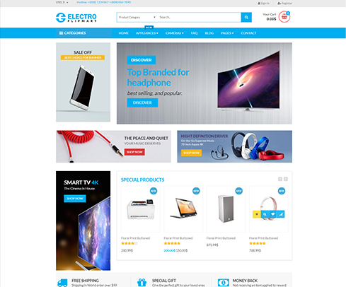 electro E-commerce Store