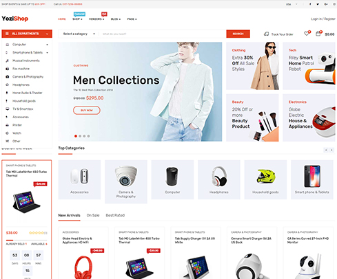 Yozi E-commerce Store